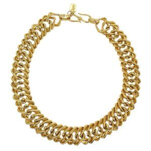 Yves Saint Laurent Gold Chain Necklace 195021